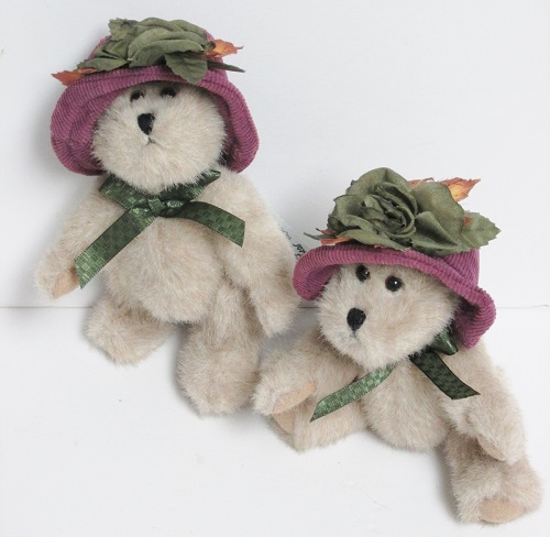 904316 Bridgette Beardeaux<br>Boyds Hats and Such Series - 6\" Bear<br>(Click on picture for full details)<br>